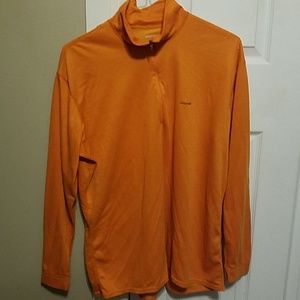 Patagonia Orange Half Zip Mid Layer
